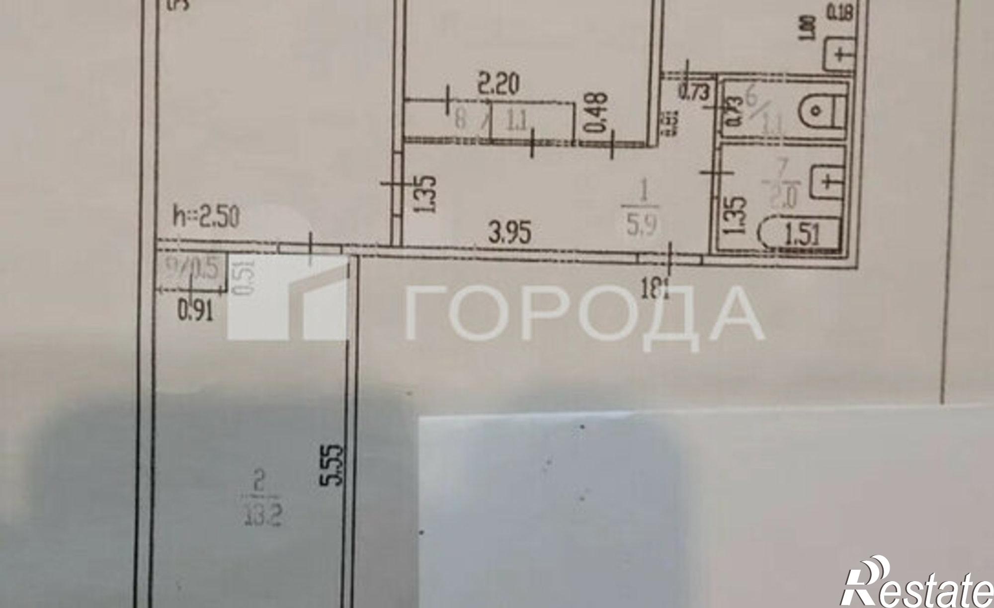 Купить квартиру за 4 900 000 рублей на ул Островского, 68/214