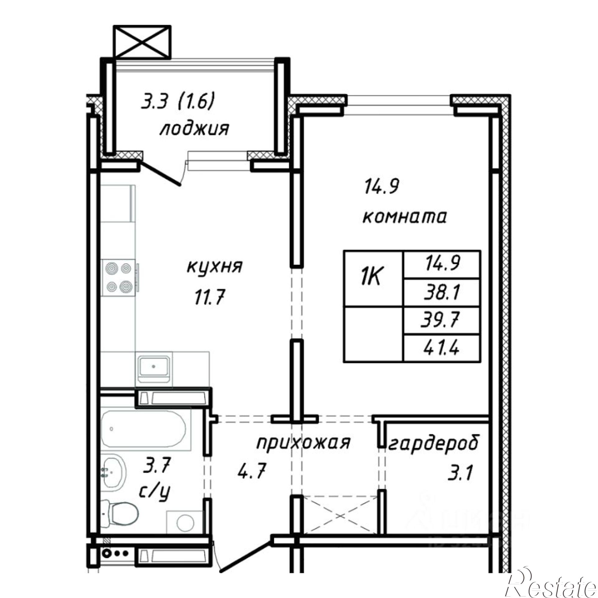 Купить квартиру за 5 577 850 рублей на Интернациональная улица, 10А