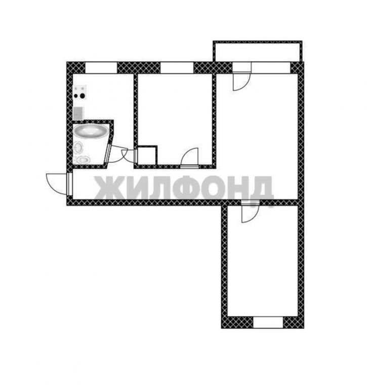 3-комн квартира Сибирский проспект, д.31