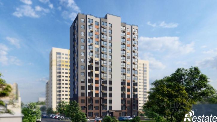 1-комн квартира в новом доме Интернациональная улица, 10А,  д. 10А