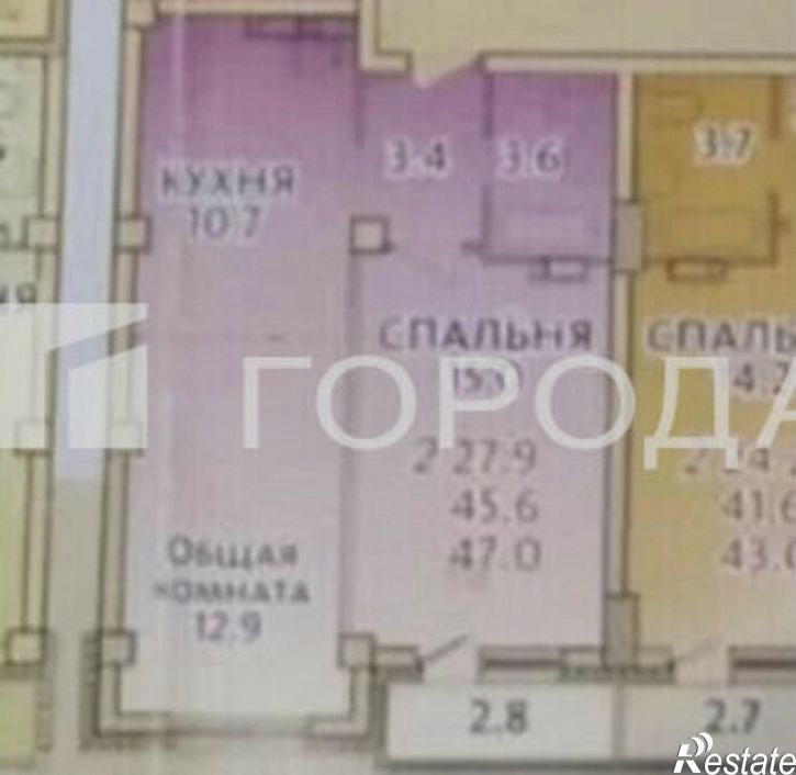 2-комн квартира ул Никитина, 107,  д. 107