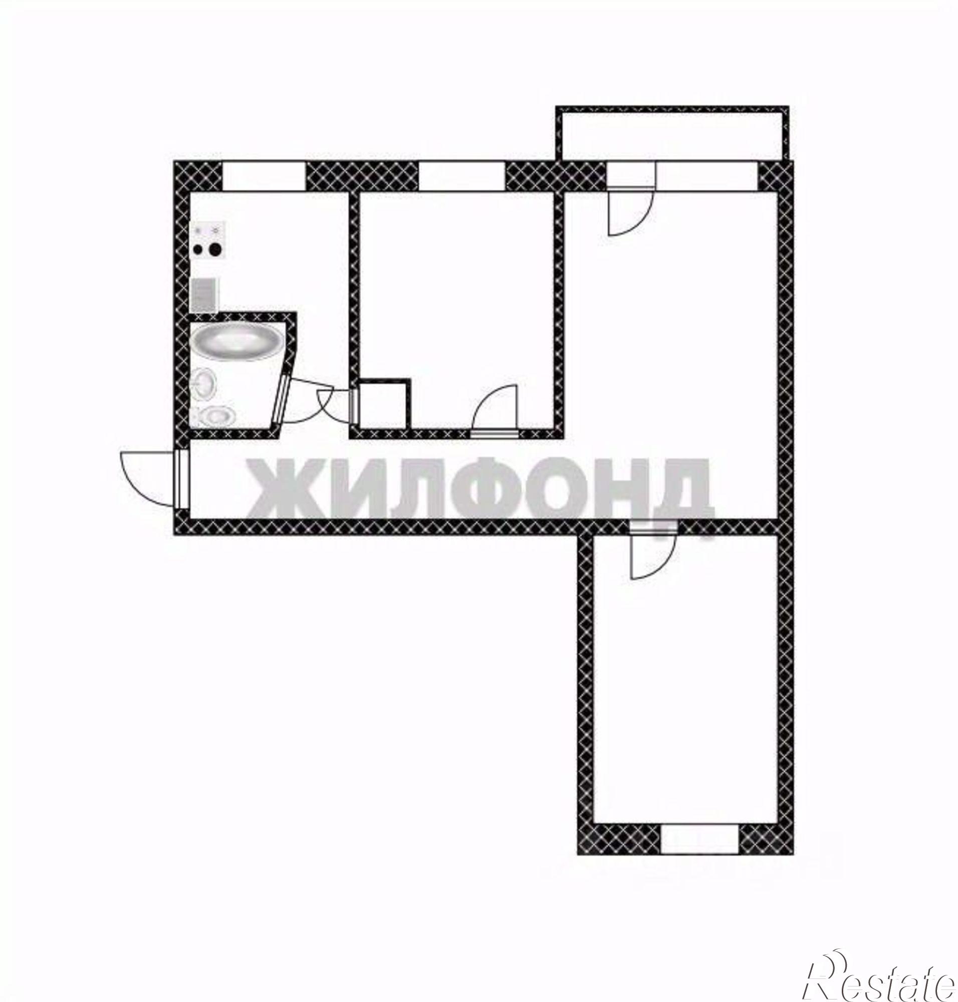 Купить квартиру за 5 700 000 рублей на Сибирский проспект, 31