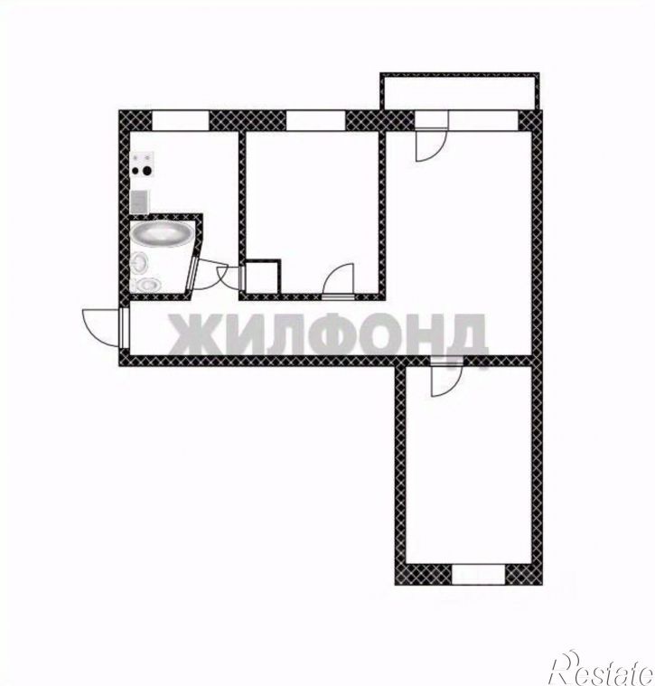 3-комн квартира Сибирский проспект, 31,  д. 31