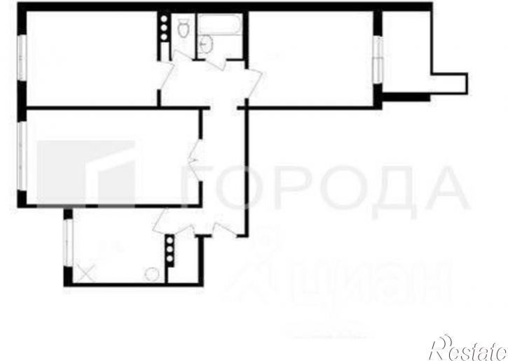 3-комн квартира ул Северо-Западная, 62,  д. 62