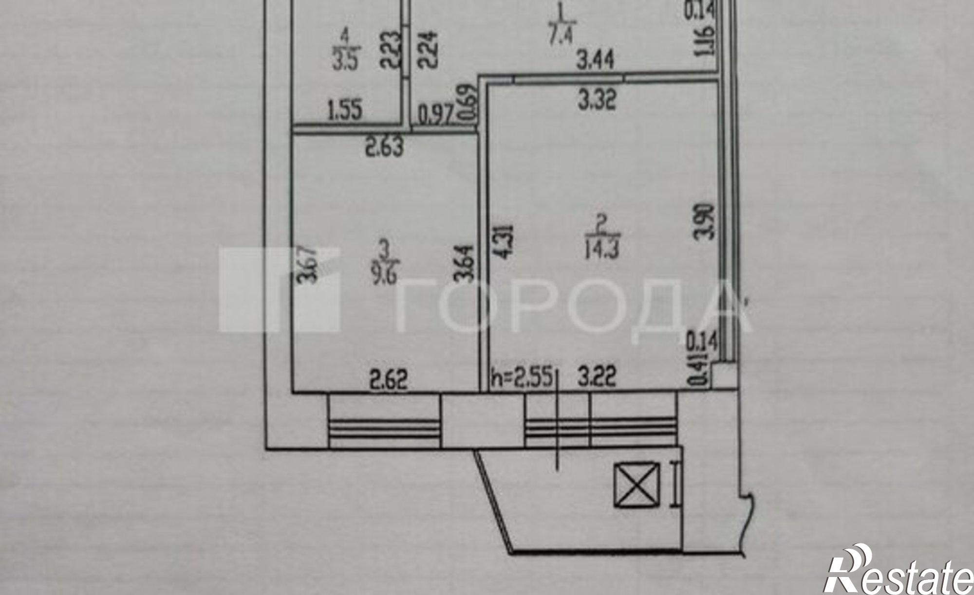 Купить квартиру за 4 800 000 рублей на улица Эмилии Алексеевой, 65