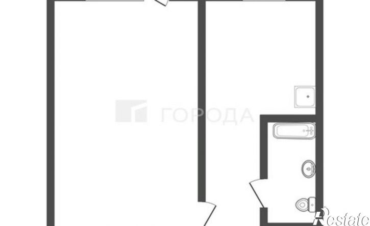 1-комн квартира городской округ Барнаул, посёлок Научный Городок, 16