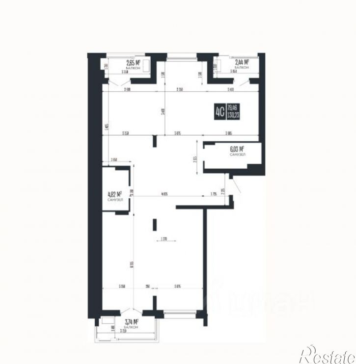 3-комн квартира в новом доме ул Культурная, 10,  д. 10