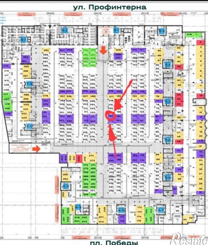 Гараж/парковка пр-кт Строителей, 18 1,  д. 18 1,  к. 1