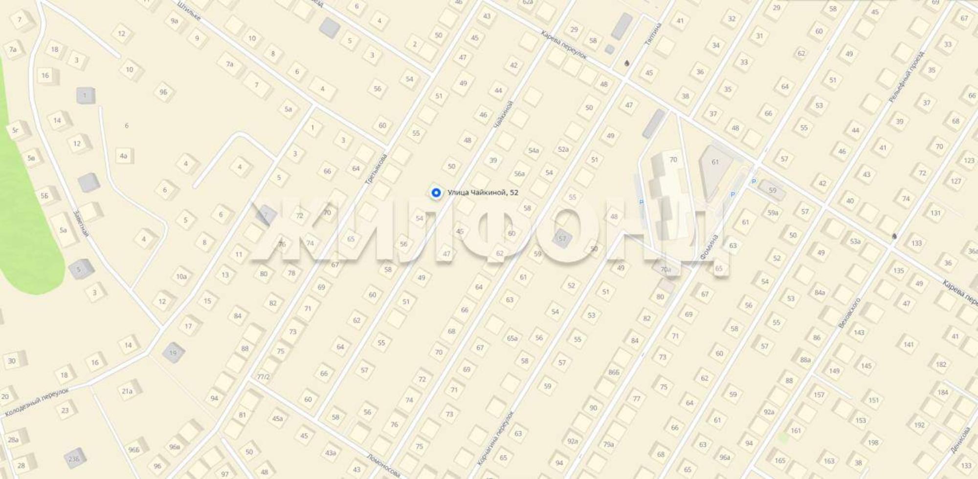 Купить землю, земельный участок за 3 200 000 рублей на Чайкиной улица