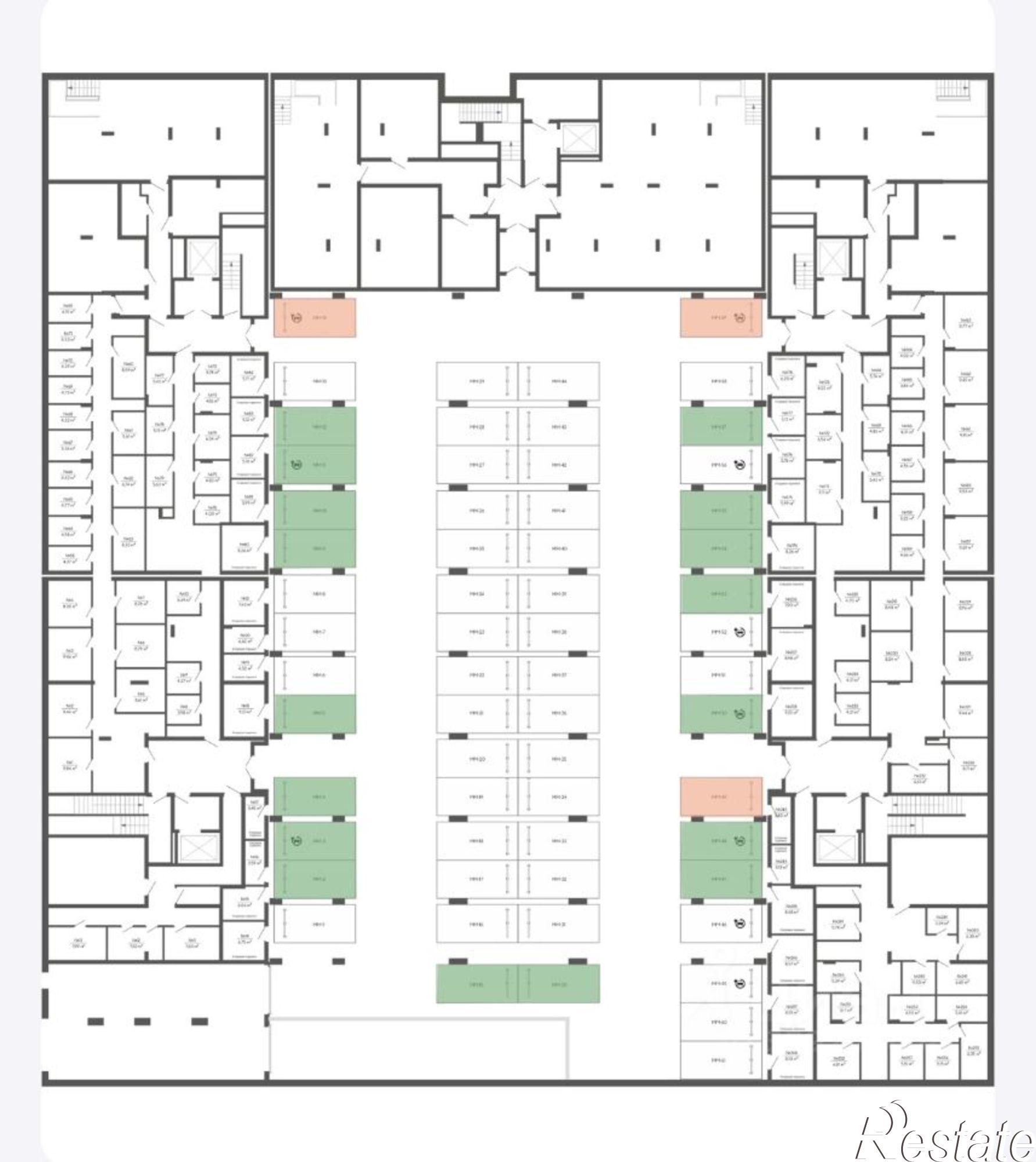Купить гараж, место в паркинге за 1 471 700 рублей на улица Сизова, 35 к2