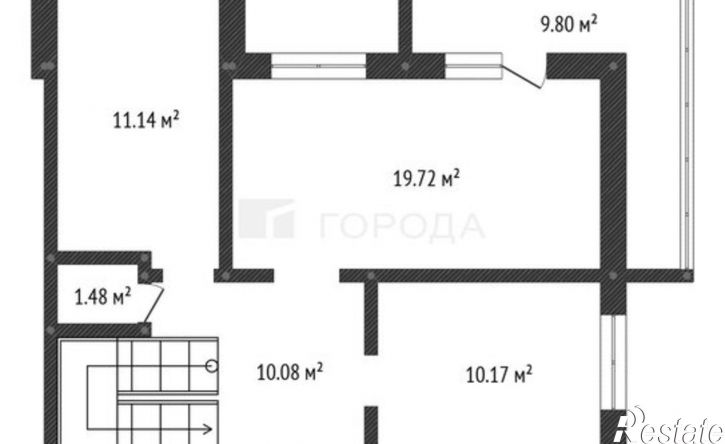 5-комн квартира улица Попова, 100,  д. 100