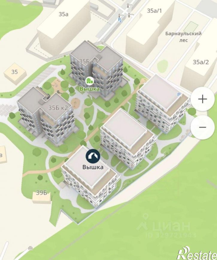 2-комн квартира Змеиногорский тракт, 35б 2,  д. 35б 2,  к. 2