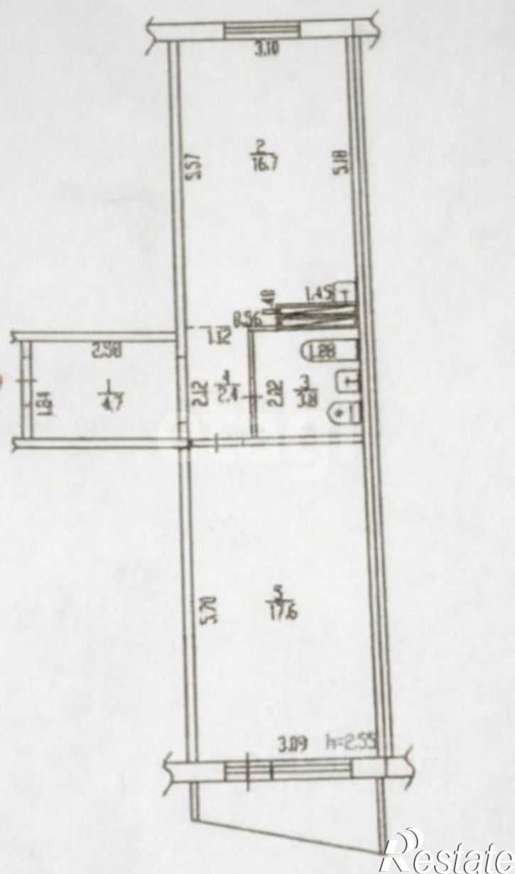 2-комн квартира ул Западная 5-я, 59,  д. 59