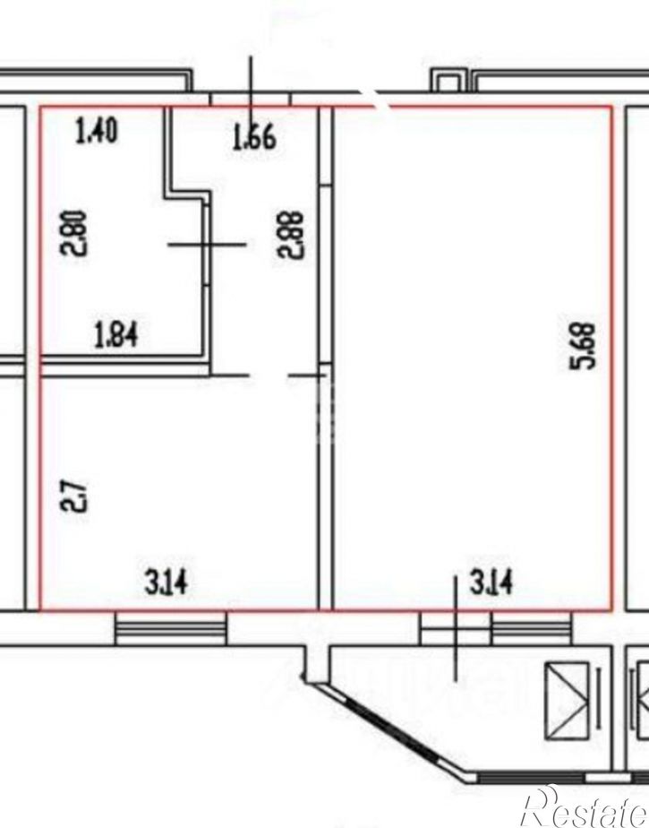2-комн квартира ул Энтузиастов, 55,  д. 55
