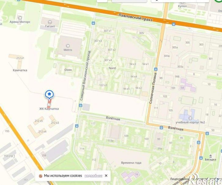 2-комн квартира в новом доме ул Власихинская, 212,  д. 212