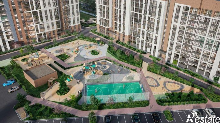 2-комн квартира в новом доме Просторная улица, 390 к2,  д. 390 к2