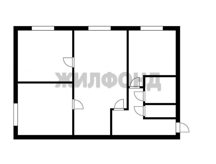 3-комн квартира Антона Петрова улица, д.134