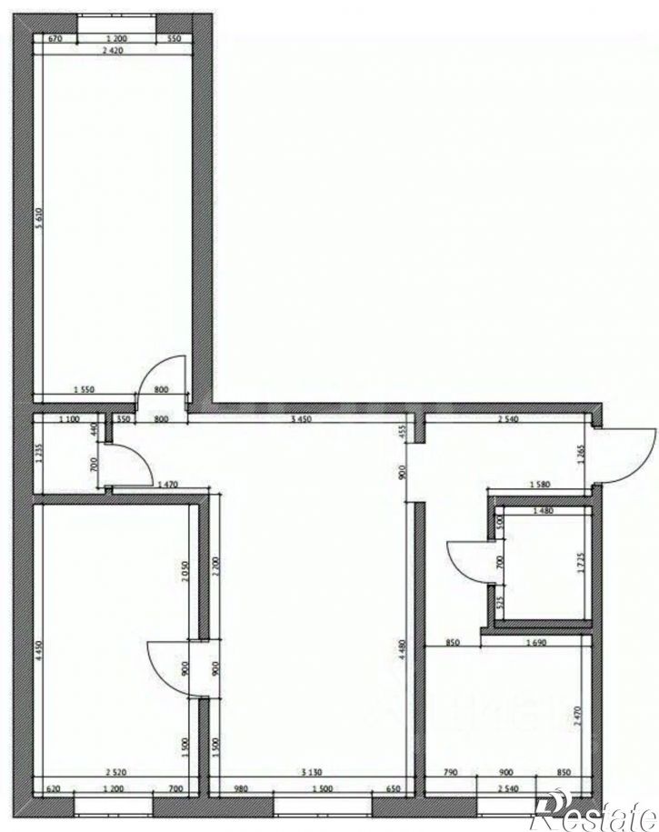 3-комн квартира улица Пионеров, 7,  д. 7