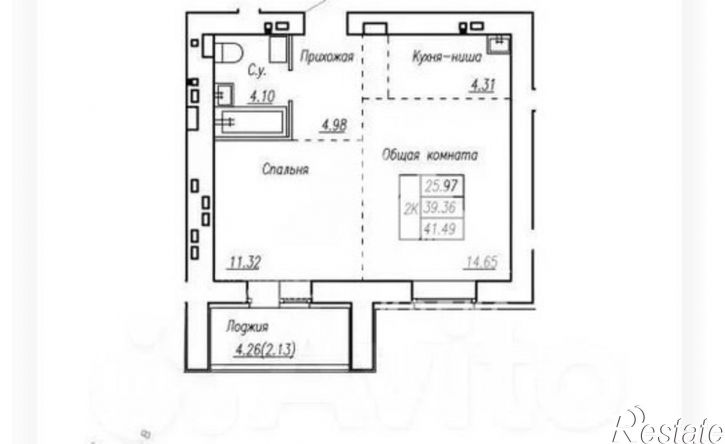 2-комн квартира ул Северо-Западная, 15 2,  д. 15 2,  к. 2