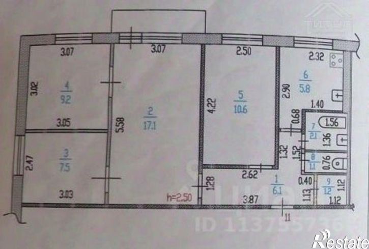 4-комн квартира улица Георгиева, 10,  д. 10