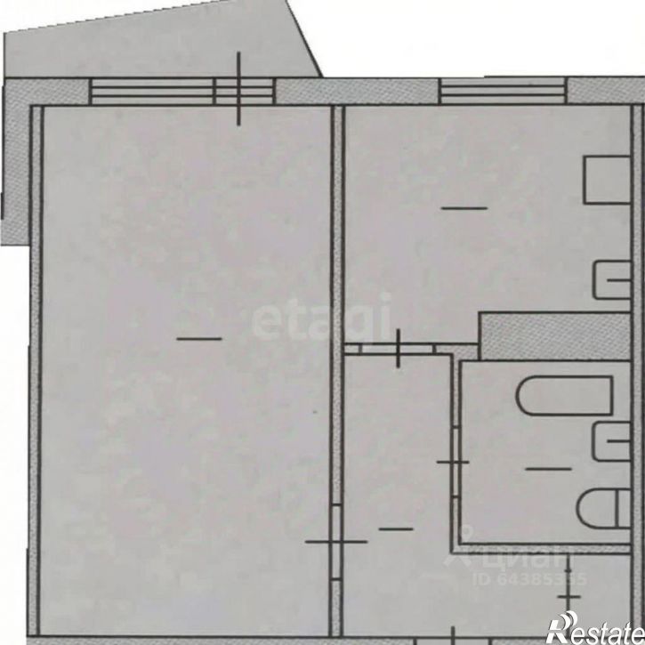 1-комн квартира Партизанская улица, 140,  д. 140