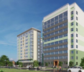 1-комн, 37кв м, этаж 1/10 Трудовой переулок, 28A