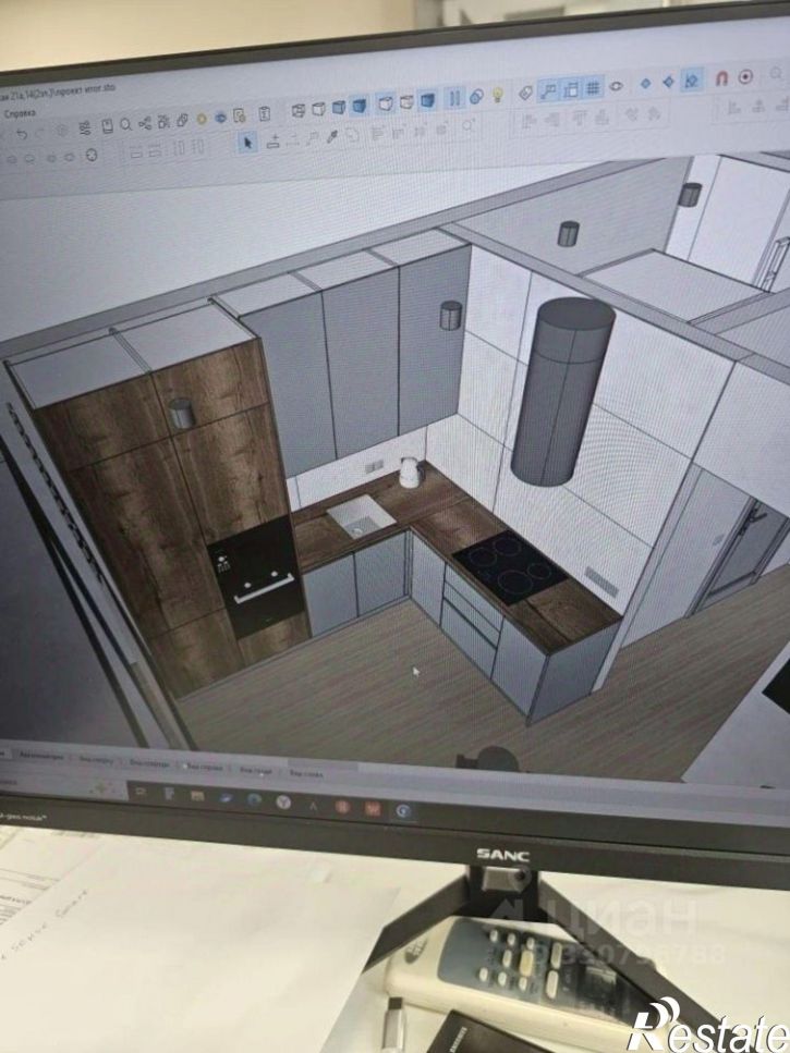 1-комн квартира Партизанская улица, 21А,  д. 21А