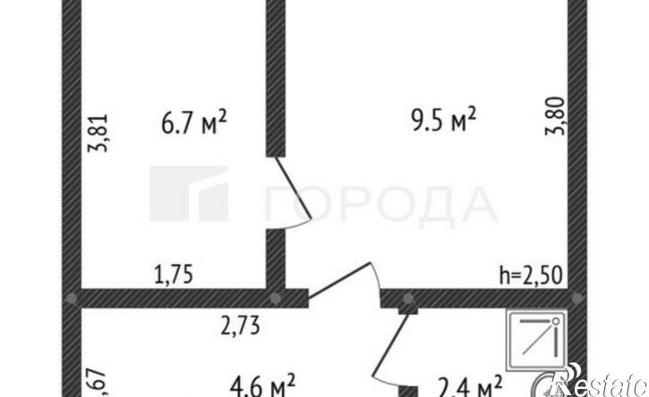 2-комн квартира ул Советской Армии, 50А/2,  д. 50А/2