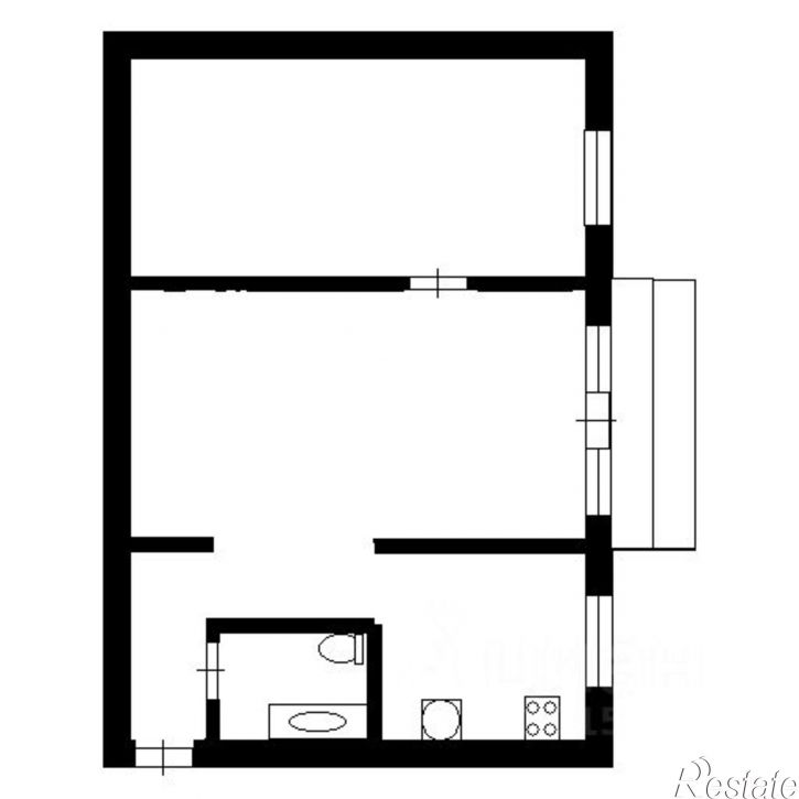 2-комн квартира улица Энтузиастов, 19,  д. 19