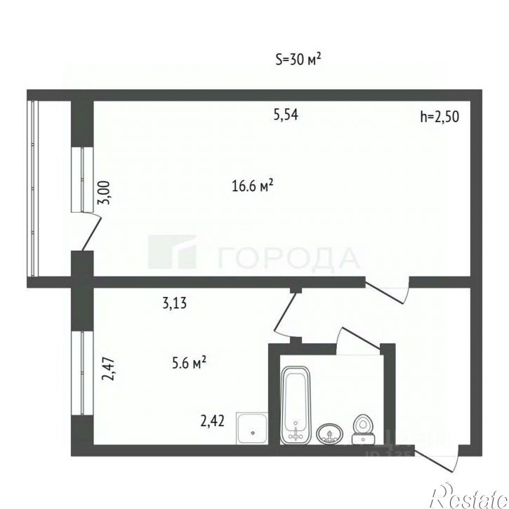 1-комн квартира проспект Строителей, 29,  д. 29