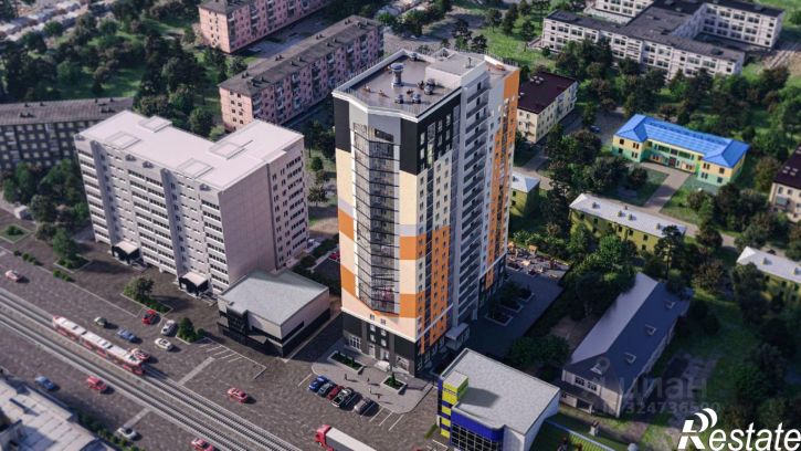 3-комн квартира в новом доме Северо-Западная улица, 48А,  д. 48А