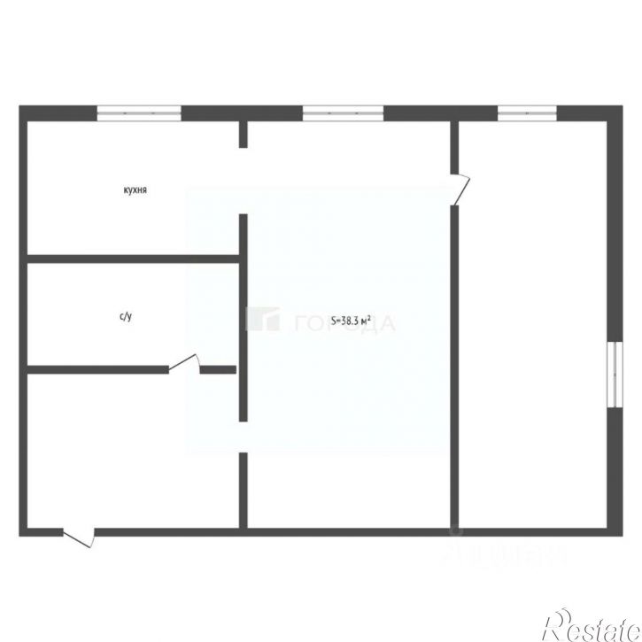 2-комн квартира ул Союза Республик, 3,  д. 3