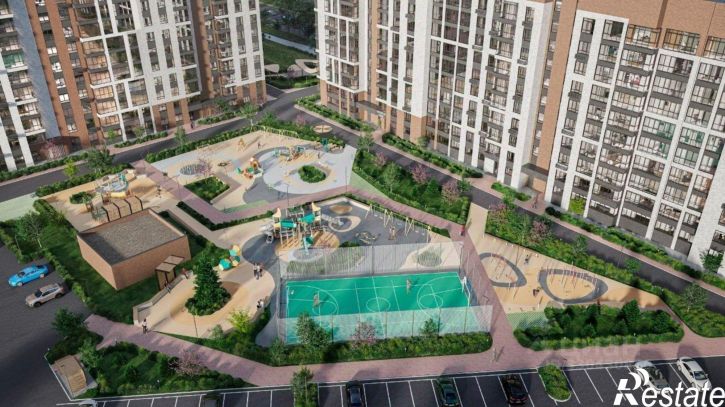 3-комн квартира в новом доме Просторная улица, 390к1