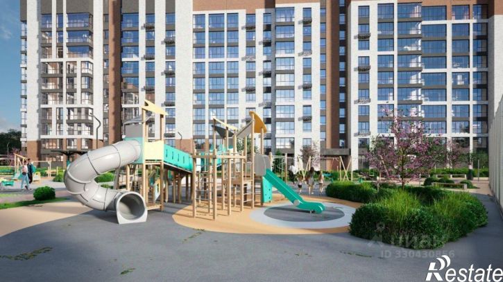 3-комн квартира в новом доме Просторная улица, 390к1