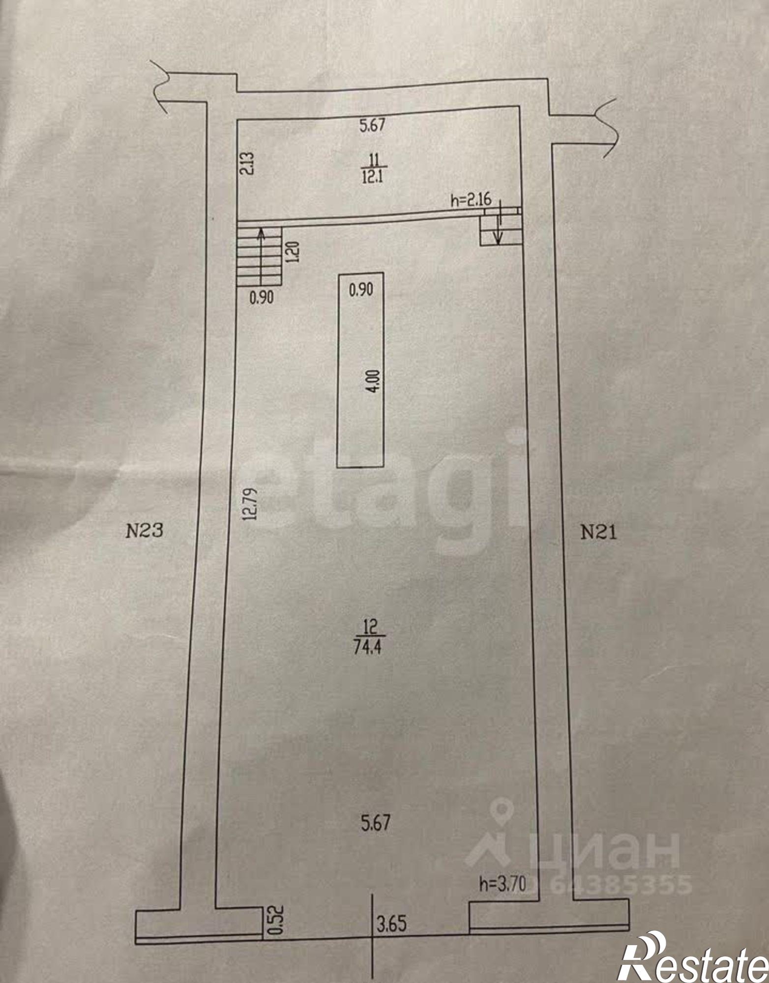 Купить гараж, место в паркинге за 3 330 690 рублей на ул Бабуркина, 22