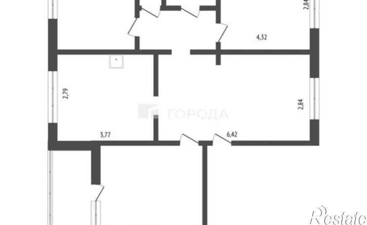 3-комн квартира улица Солнечная Поляна, 3,  д. 3