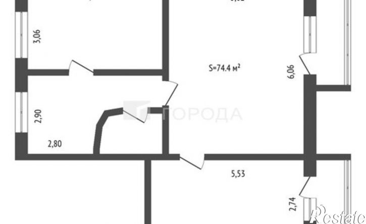 3-комн квартира переулок Ядринцева, 88,  д. 88