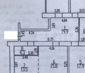 4-комн, 118кв м, этаж 9/15 ул Лазурная, 1