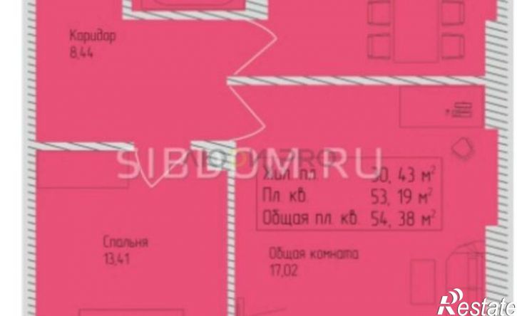 2-комн квартира ул Северо-Западная, 5,  д. 5