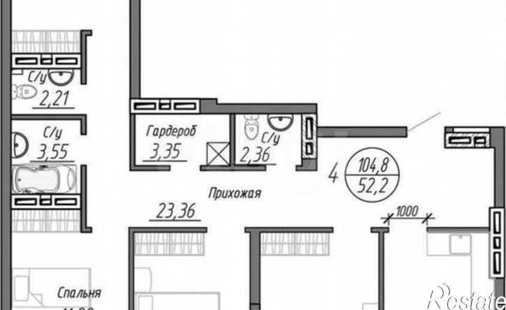 4-комн квартира Красноармейский проспект, 61Б,  д. 61Б