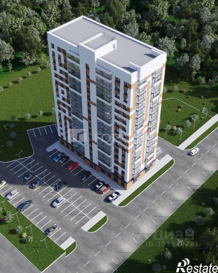 2-комн квартира в новом доме ул Герцена, 17,  д. 17