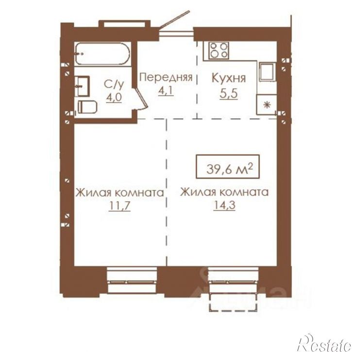 2-комн квартира в новом доме ул Островского, 173Б,  д. 173Б