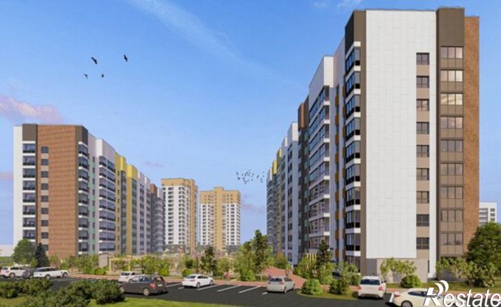 2-комн квартира в новом доме улица им. Анатолия Мельникова, 1