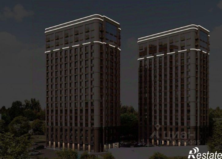 3-комн квартира в новом доме улица Гущина, 173Б,  д. 173Б