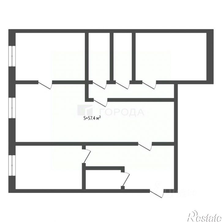 3-комн квартира улица Пионеров, 7,  д. 7
