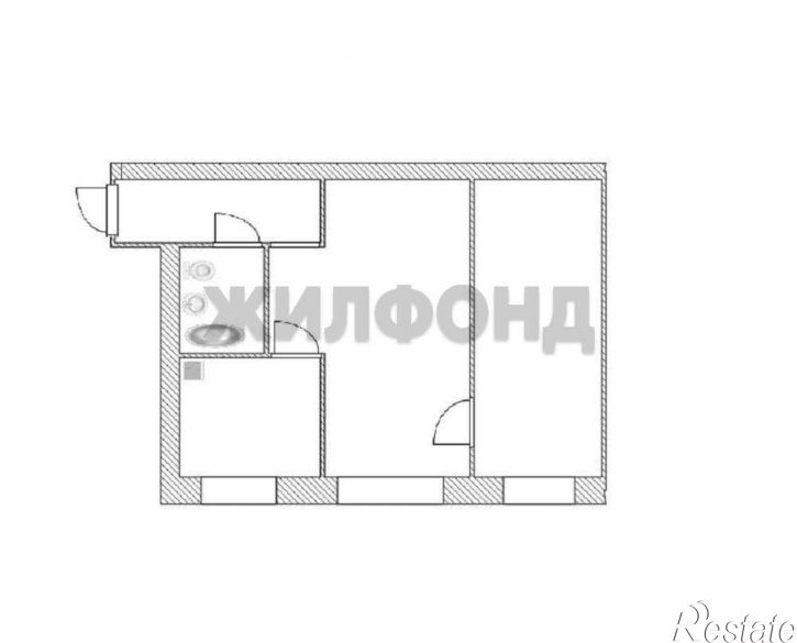 2-комн квартира Георгия Исакова/Попова улица, д.202
