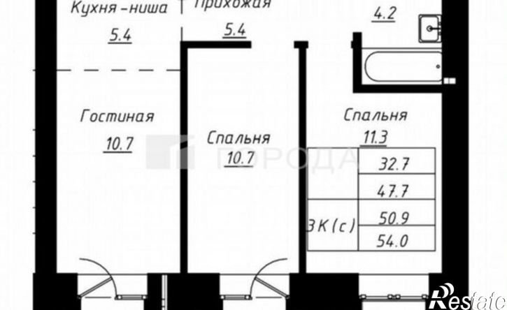 3-комн квартира Павловский тракт, 196 к2,  д. 196 к2
