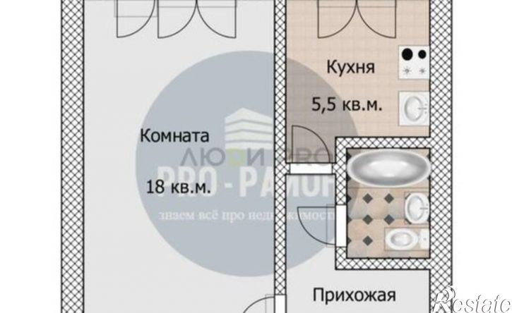 1-комн квартира Новосибирская улица, 24,  д. 24