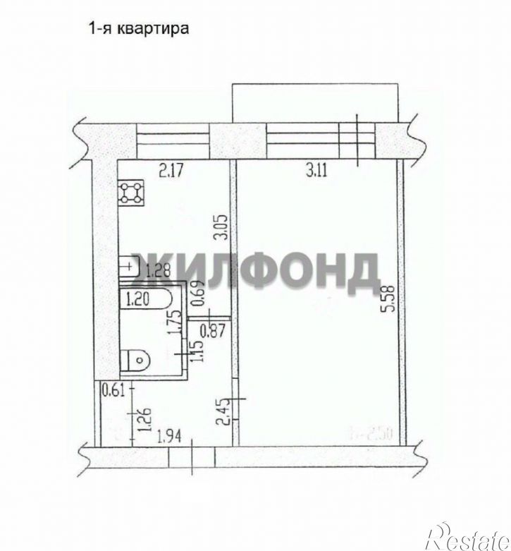 1-комн квартира ул Западная 12-я, 3,  д. 3