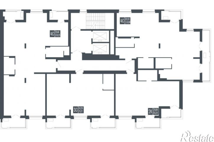 4-комн квартира в новом доме ул Культурная, 10,  д. 10
